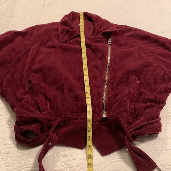 Free People Maroon Corduroy Jacket - Picture 13 of 14